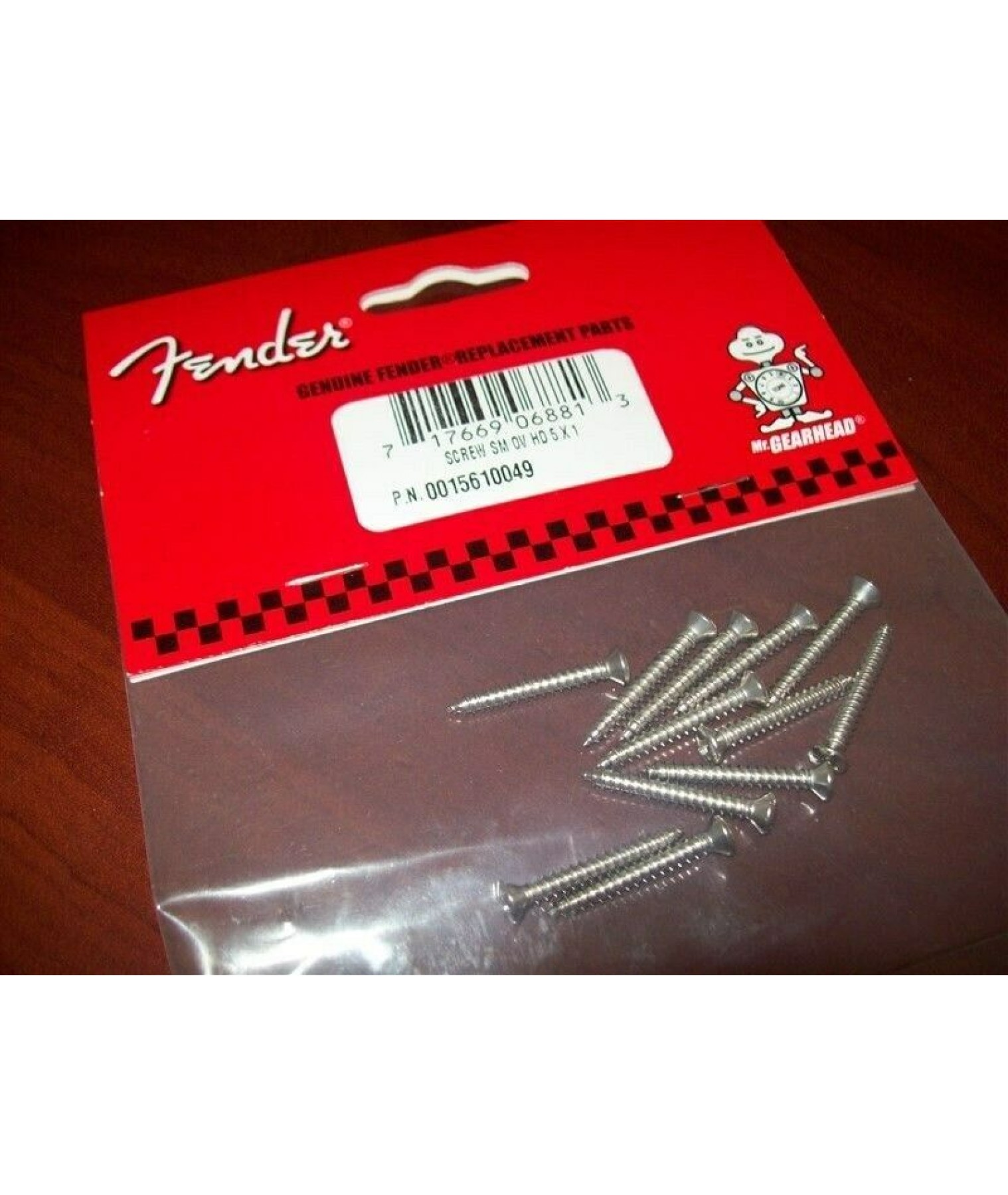 Fender Jaguar Jazzmaster Tremolo Mounting Screws, 12 0015610049